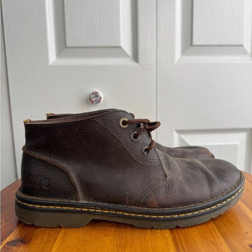 Dr Marten’s Industrial Sussex‎ leather ankle boots size 11M